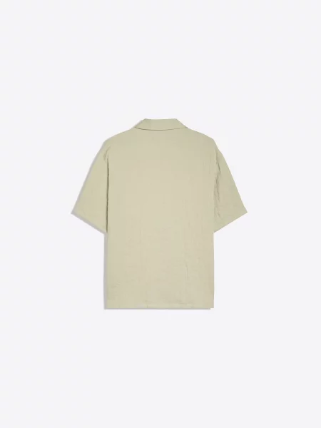 Bershka Košeľa sivá