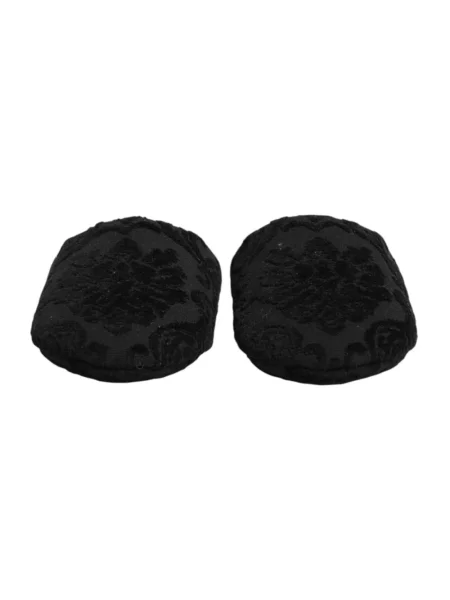 Haftowane półbuty Dolce And Gabbana czarne