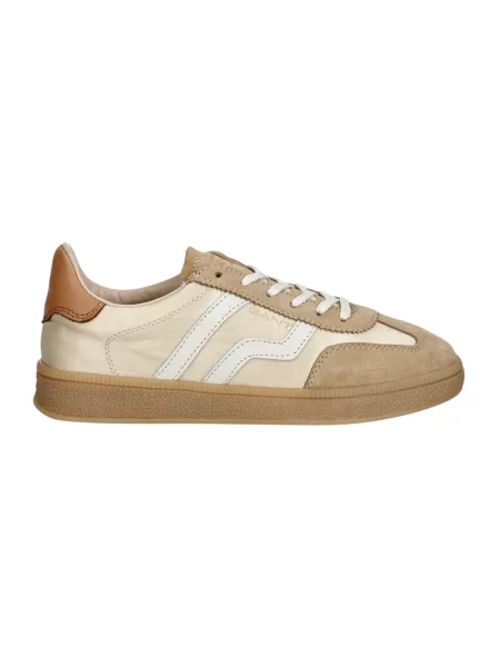 Sneakersy Gant skórzane beżowe