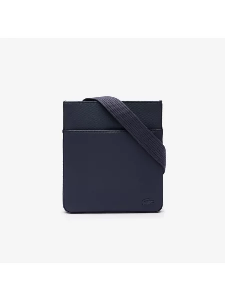 Lacoste сумка через плече чоловіча синя