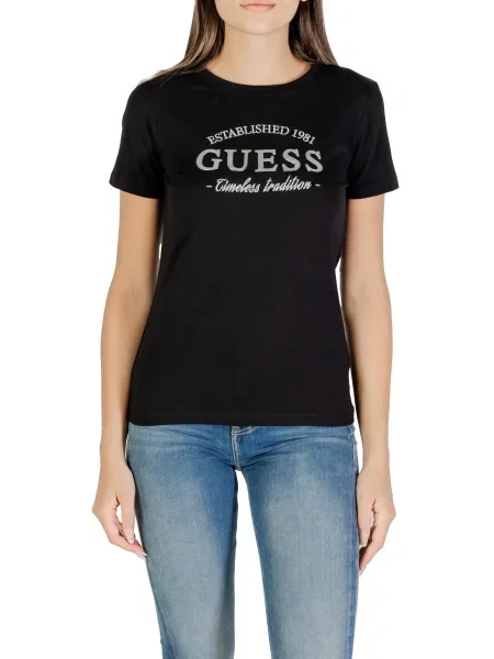 Guess Tricou negru
