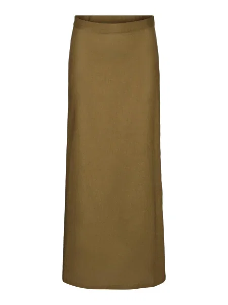 VERO MODA Sukně Mathilde olivová