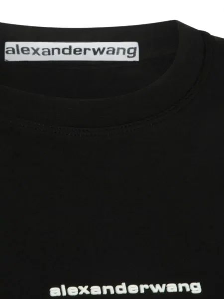 Tricou Alexander Wang cu imagine negru