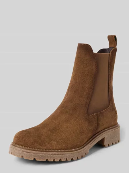 Buty chelsea z naturalnej skóry bydlęcej Tamaris