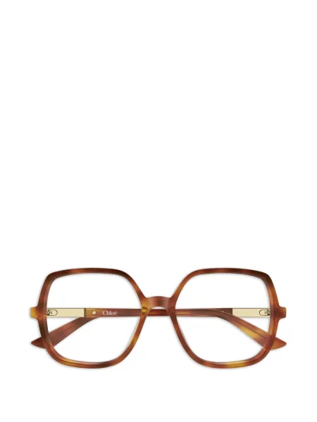 Napszemüveg Chloé Eyewear autogrammal barna