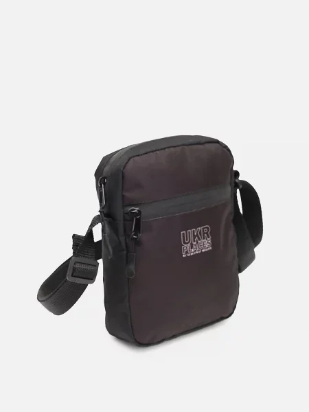 YUKI Мессенджер Текстиль чорний