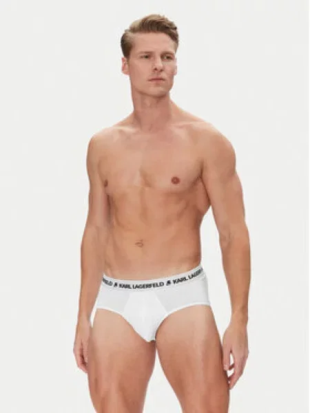 Karl Lagerfeld Boxerky čierna biela