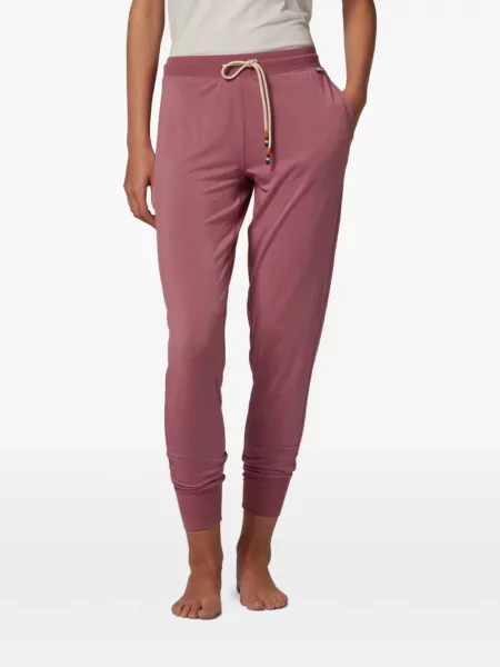 Pantaloni Paul Smith alergare cu cordon roz