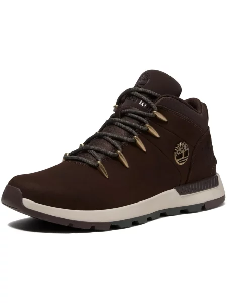 Čipkované tenisky Timberland hnedá