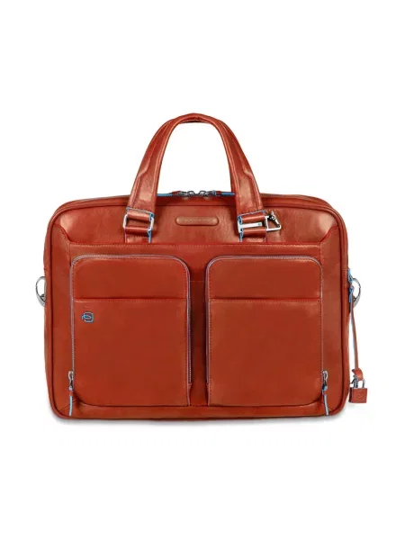 Torba na laptopa Piquadro brązowa