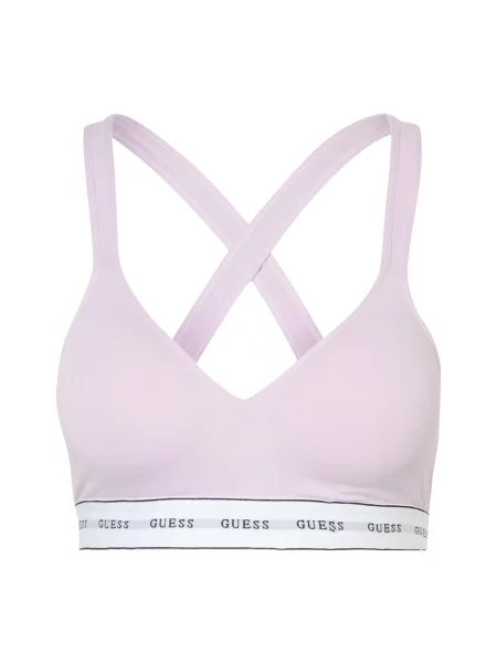 GUESS Sutien CARRIE gri / mov liliachiu / negru alb