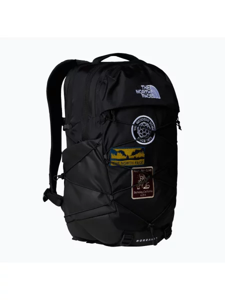 Plecak miejski The North Face Borealis 28 l tnf black u borealis patch/tnf white czarny