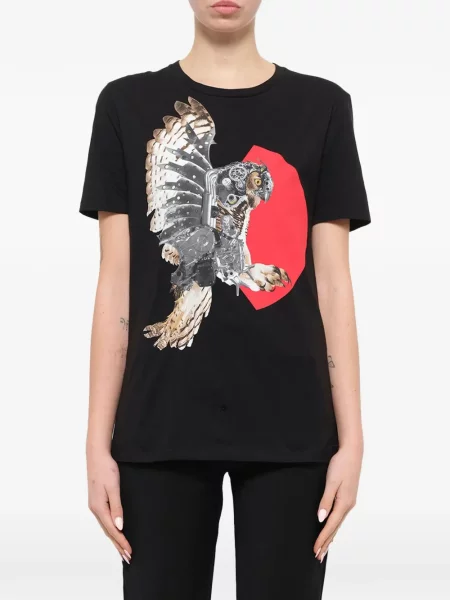 Tricou Neil Barrett cu imagine negru