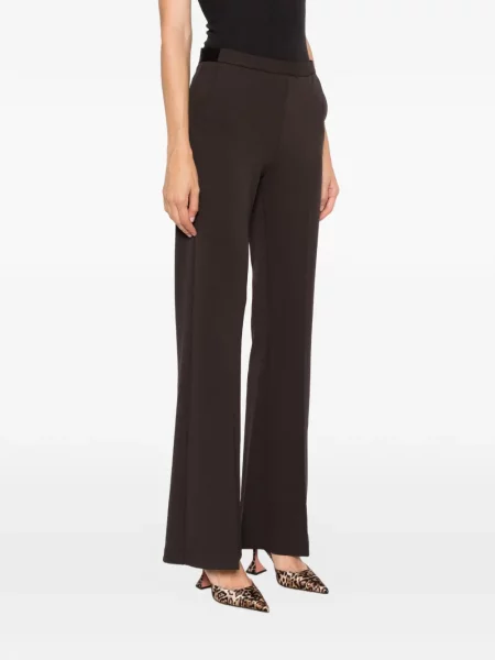 Pantaloni Imperial evazate maro