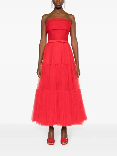 Rochie maxi Ana Radu de costum roșu