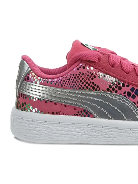 Sneakersy dziecięce Puma Suede różowe