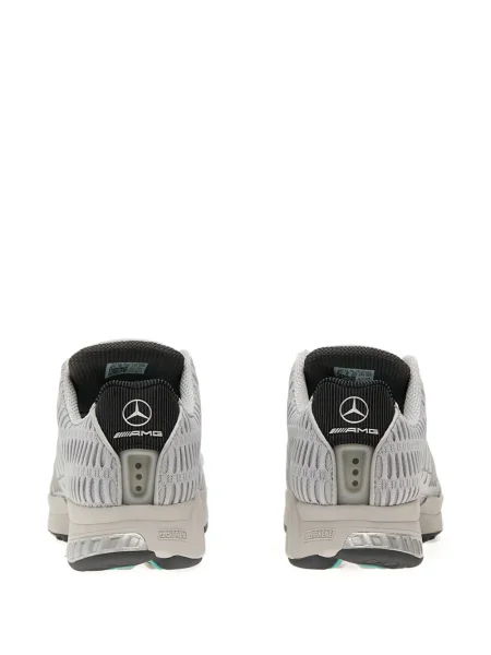 Sneakerși Adidas Adilette plasă cu tepi gri