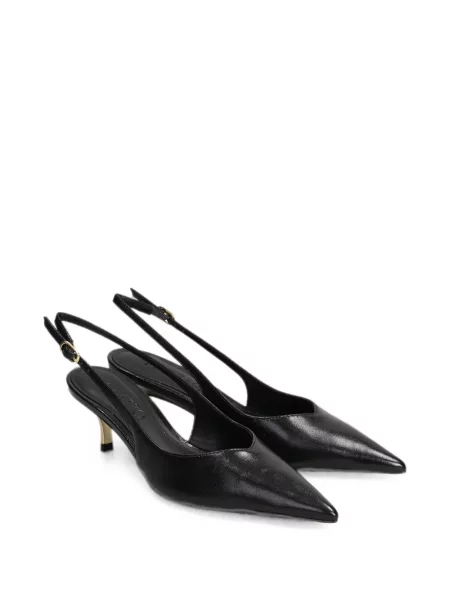Pantofi cu toc Arezzo slingback negru