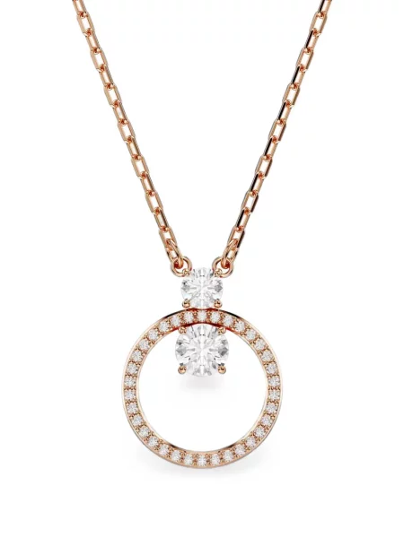 Colier Swarovski roz