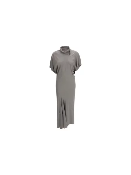 Sukienka Rick Owens casual szara