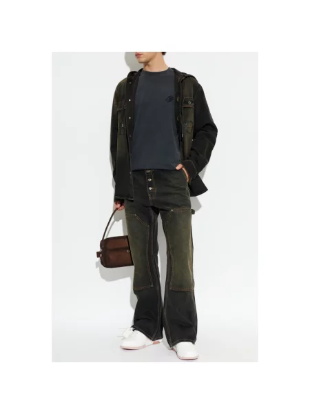 Jeansy Off-white białe