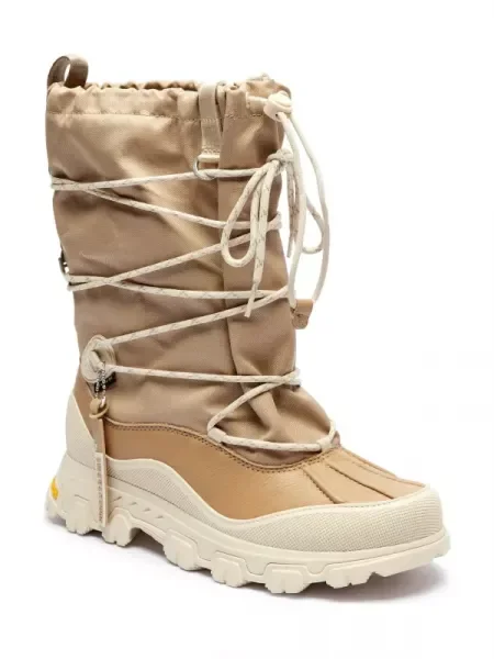 UGG Hótaposó METROPEAK bőr hozzáadásával bézs