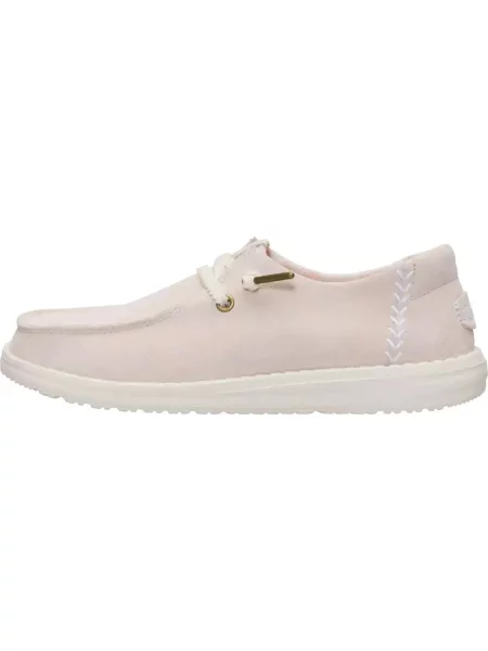 HeyDude Mokasyny Wendy Craft Suede białe
