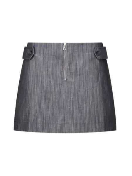 Spódnica Paloma Wool wełniana szara