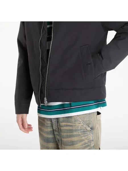 Яке FRED PERRY Cotton Caban Jacket Black L черно