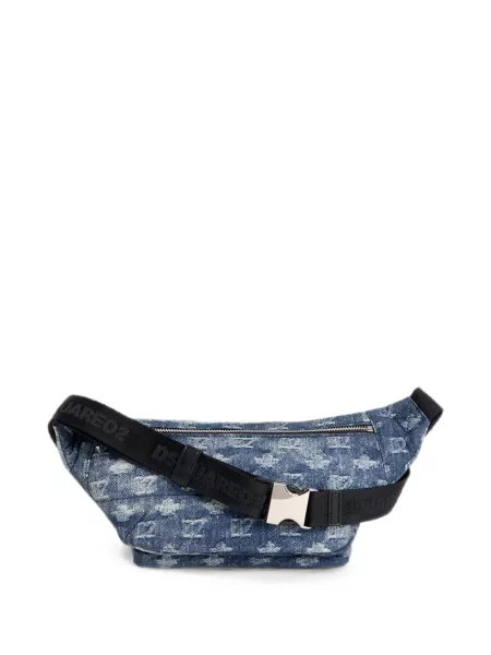 Cu centură curea Dsquared2 albastru
