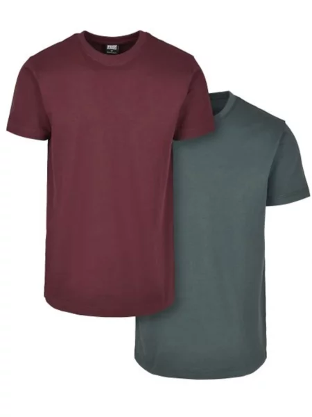 Urban Classics Tričko / bordó khaki