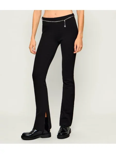 HUGO Pantaloni de tricot Nenrietta negru
