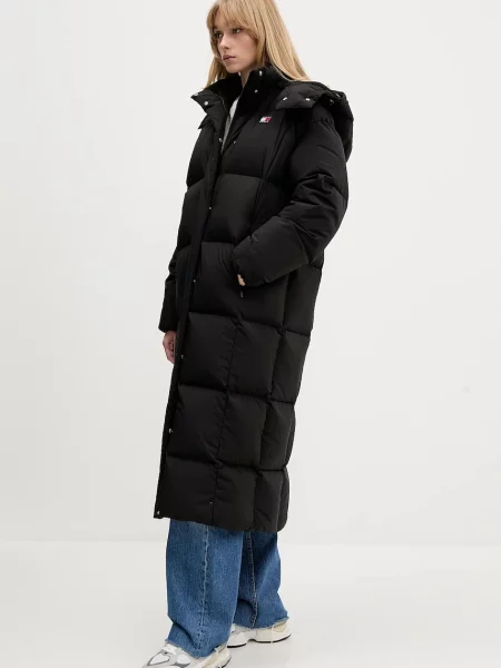 Tommy Jeans kurtka puchowa zimowa czarny