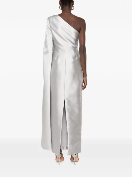 Rochie maxi Solace London cu un umăr gol