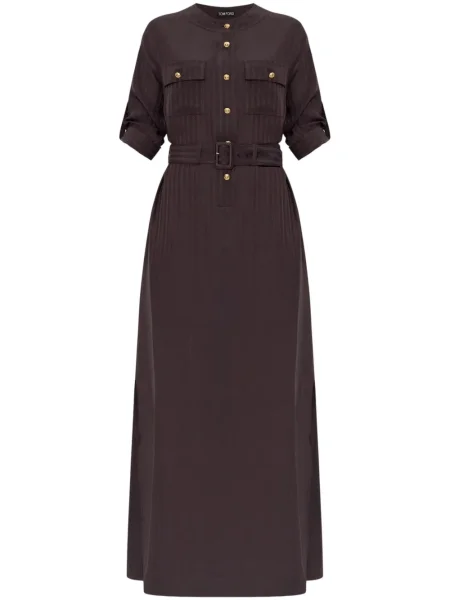 Rochie Tom Ford de costum maro