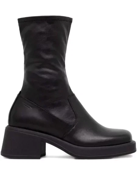 Botine Vagabond din piele negru