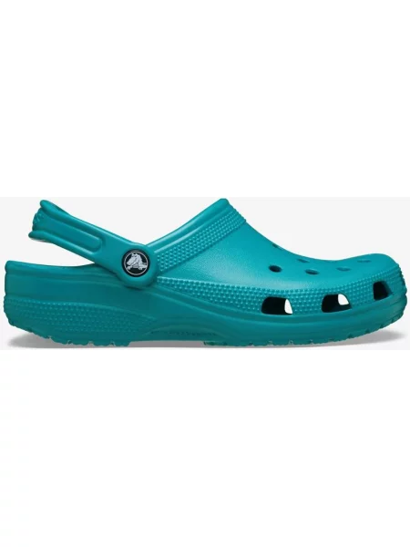 Klapki Crocs Classic turkusowe niebieskie