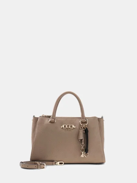 GUESS Poșete ANISE gri taupe maro