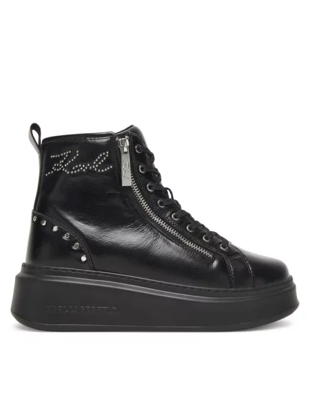 Sneakersy KARL LAGERFELD czarne