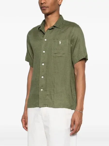 Șnur de strângere boxeri Polo Ralph Lauren cu autograf verde