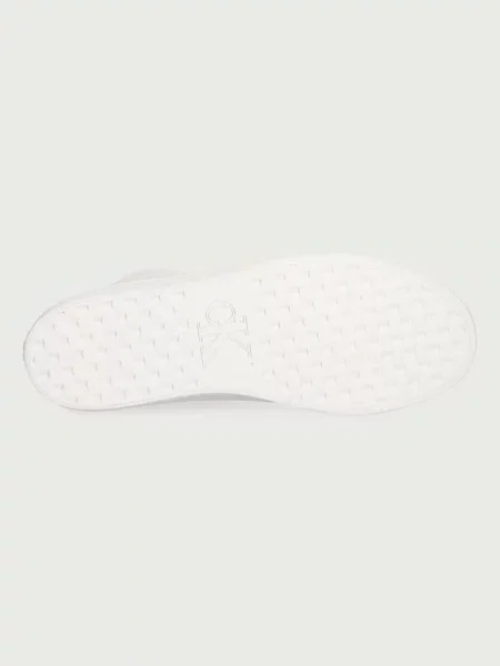 Calvin Klein VULC FLATF MID LACEUP LTH FUR női tornacipők bézs