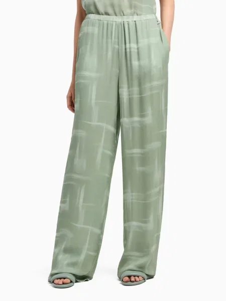 Штани Armani Exchange зелені