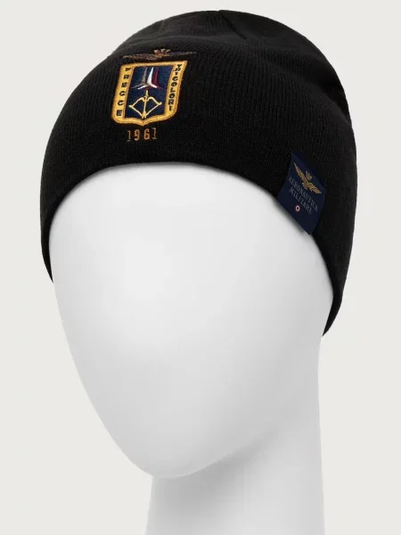 Kapa Aeronautica Militare črna