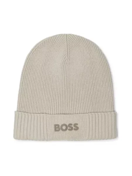 BOSS GREEN Căciulă Asic_Beanie-X cu adaos de lână verde