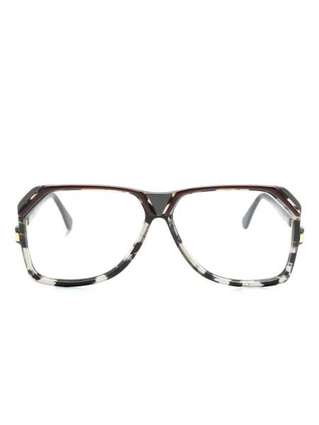 Ochelari de soare Cazal cu imprimeu geometric negru