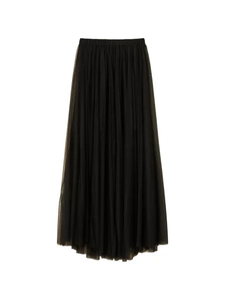 Lung fustă Twinset din tul negru