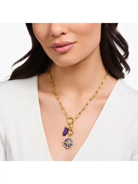 Broszka Thomas Sabo fioletowa