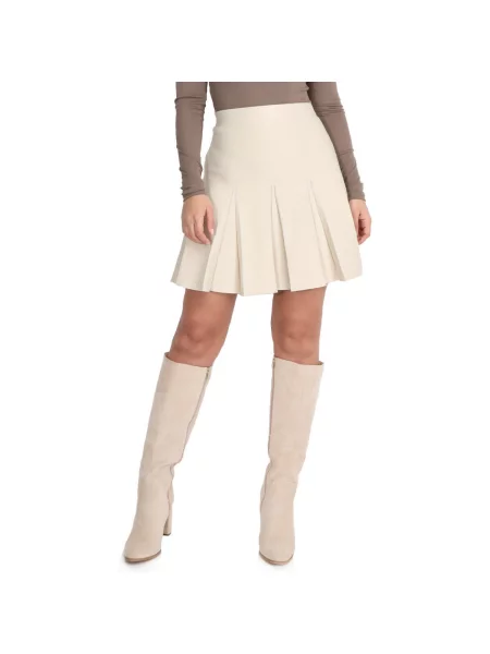 Fustă La Modeuse bej