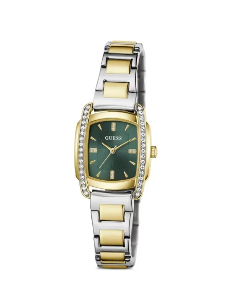 Ceas Guess cu autograf verde
