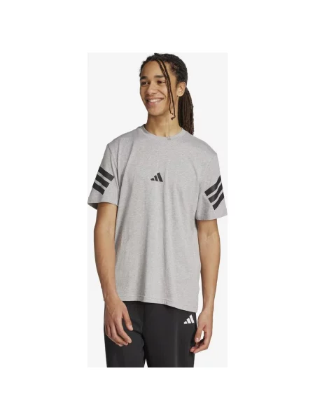 Koszulka Adidas Future Icons 3 Stripes Szara XS czarna
